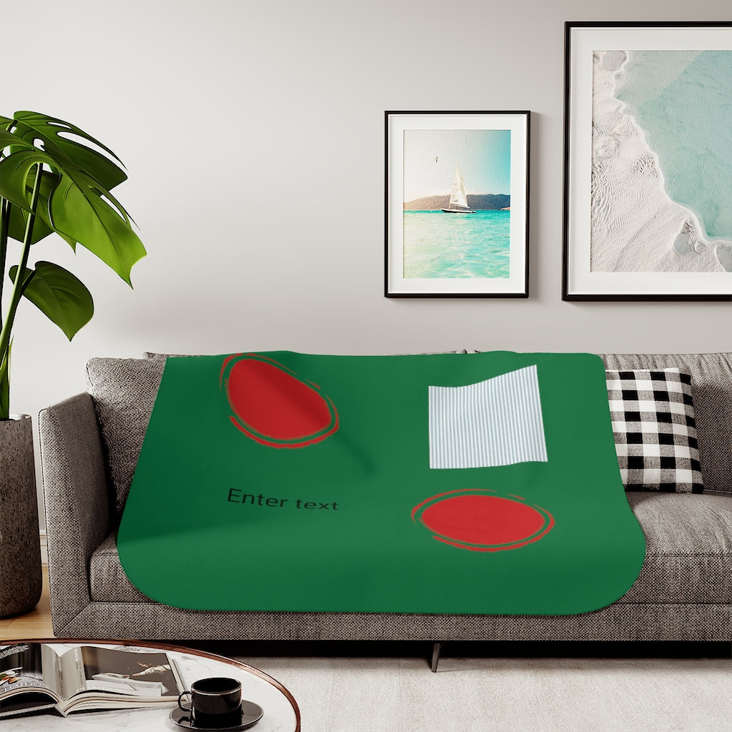 Sherpa Blanket, Two Colors