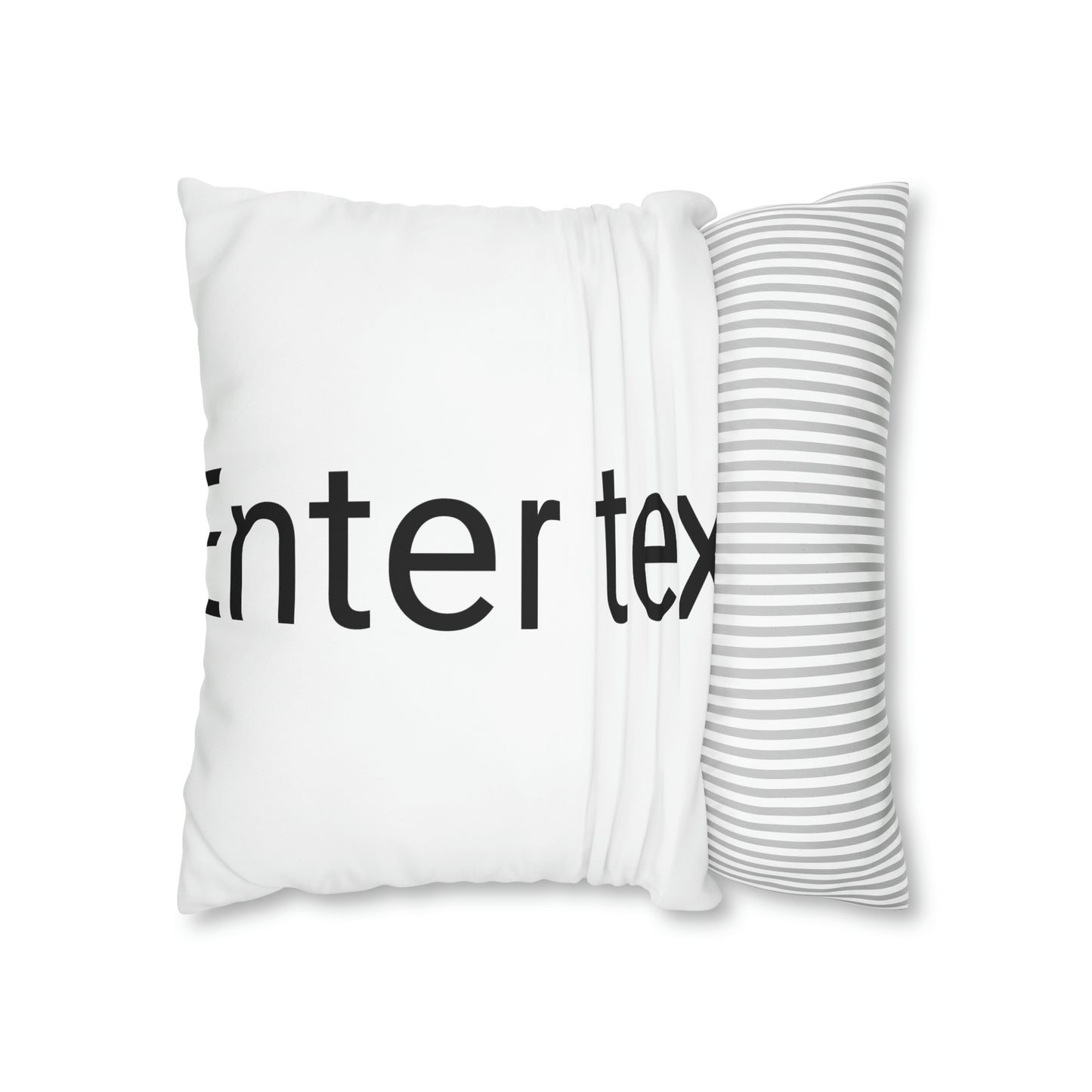 Spun Polyester Pillowcase