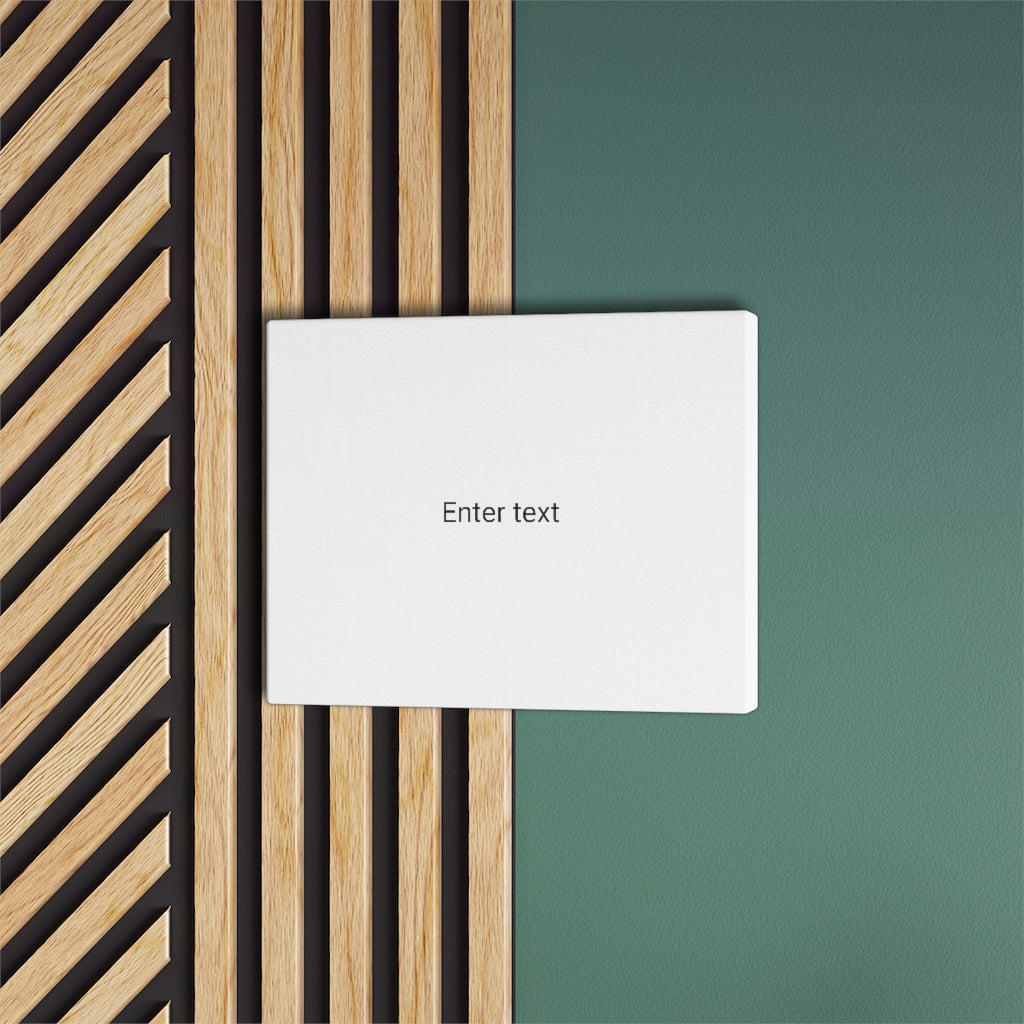 Satin Canvas Stretched