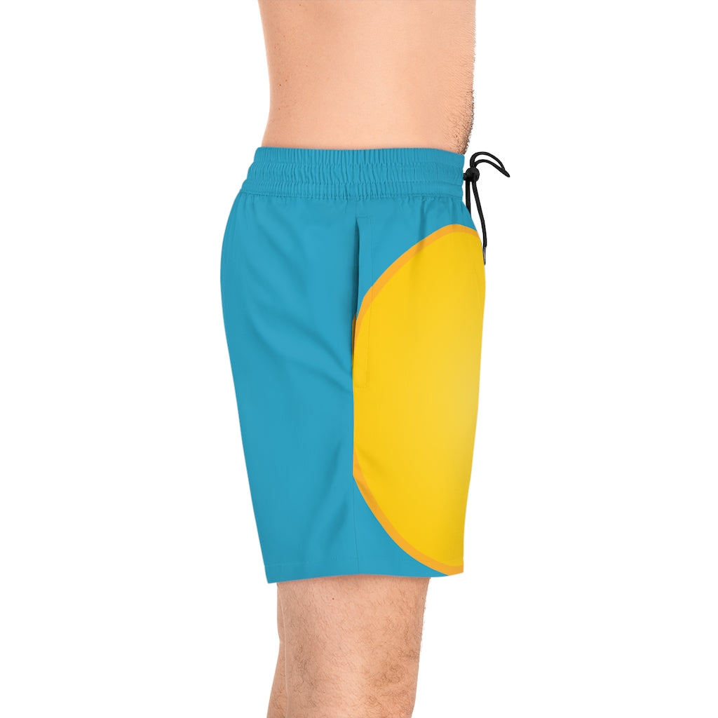 Men's Mid-Length Swim Shorts (AOP)