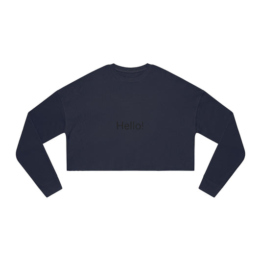 Women's Cropped Sweatshirt