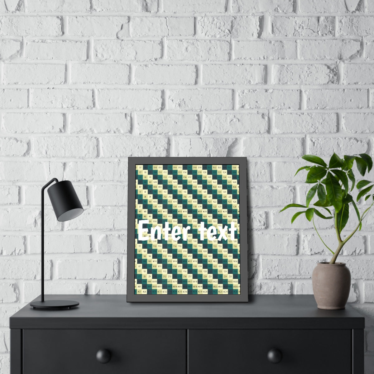 Framed Paper Posters