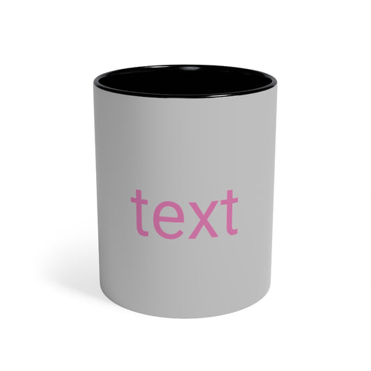 Black Accent Mug