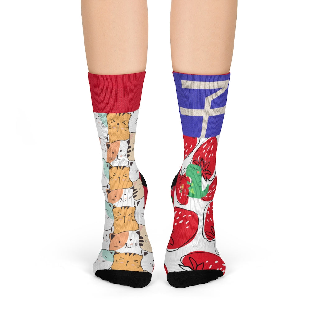 Sublimation Crew Socks