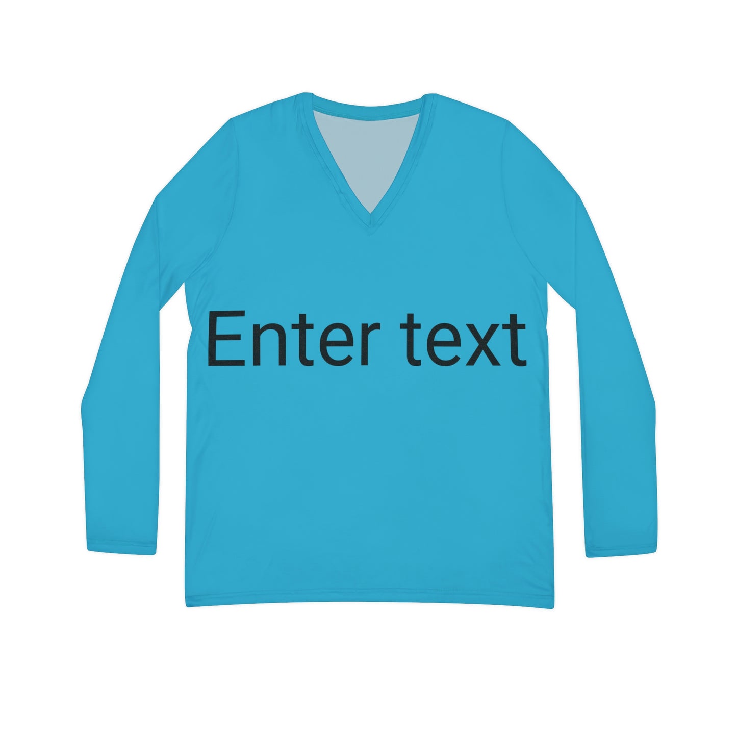 Women's Long Sleeve V-neck Shirt