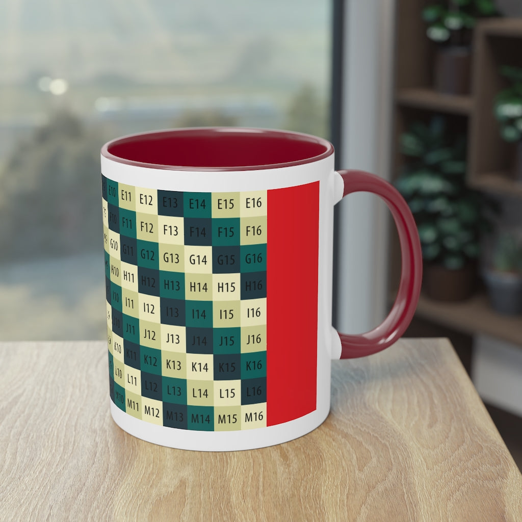 Two-Tone Coffee Mug, 11oz