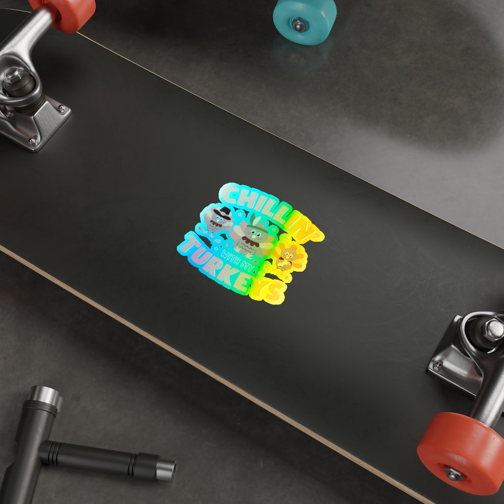 Holographic Die-cut stickers