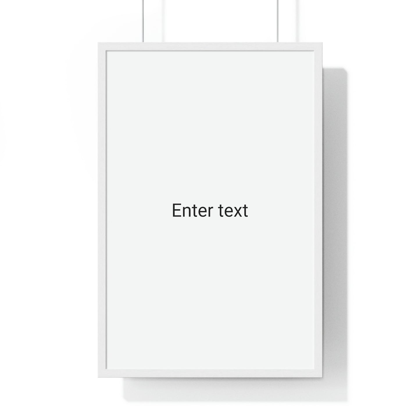 Premium Framed Vertical Poster