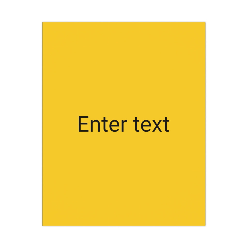 Premium Matte Posters