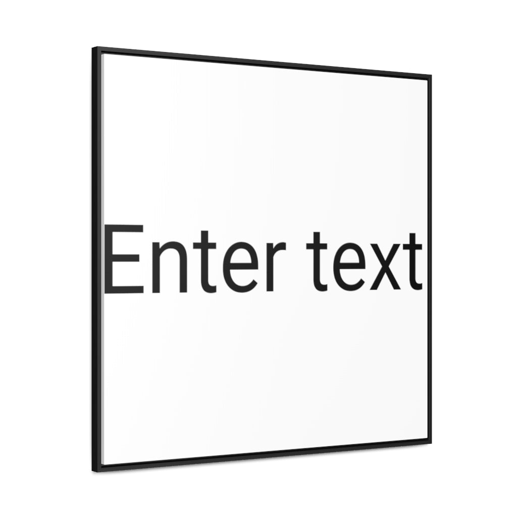 Gallery Canvas Wraps, Square Frame