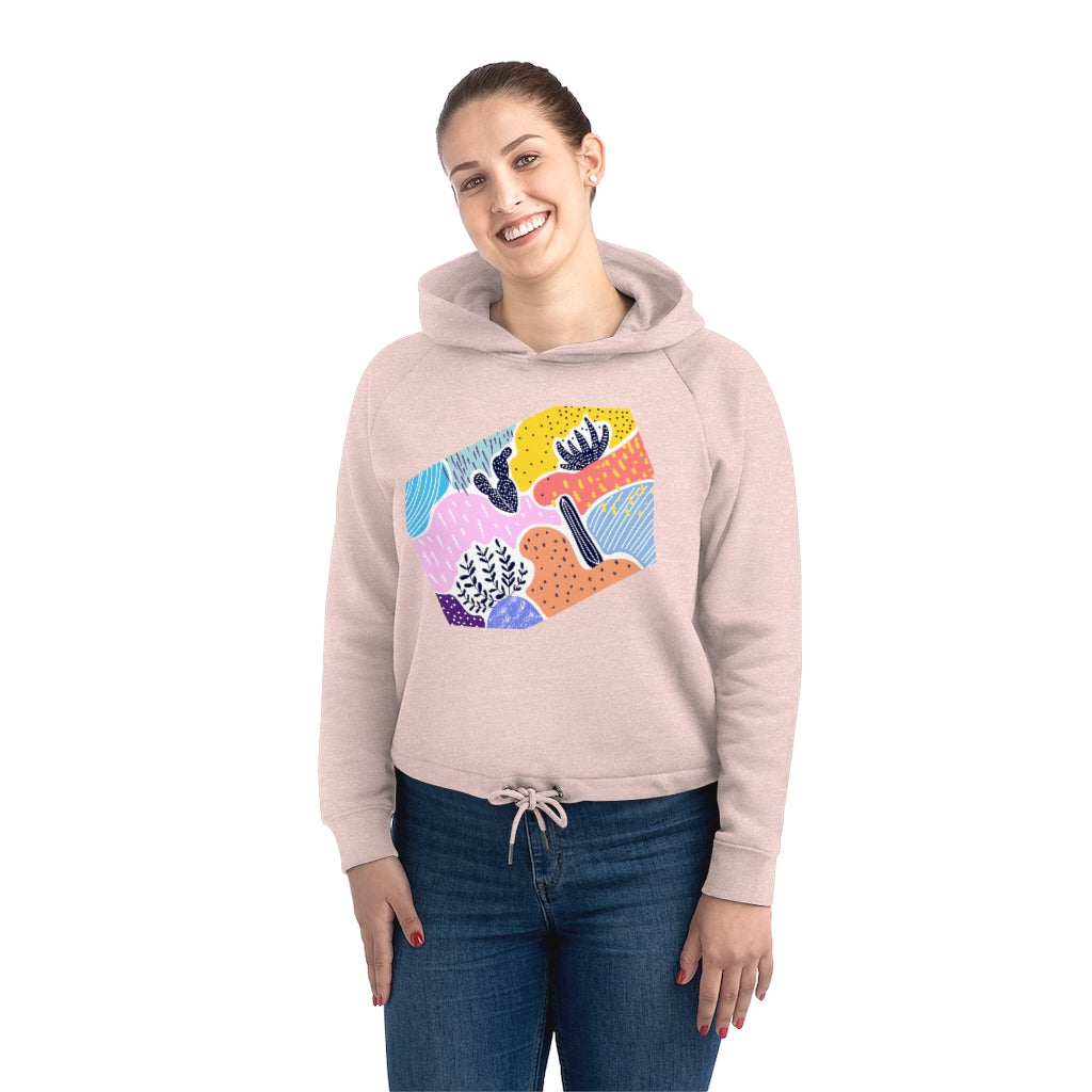 Stella Bower Women's Cropped Hoodie Sweatshirt