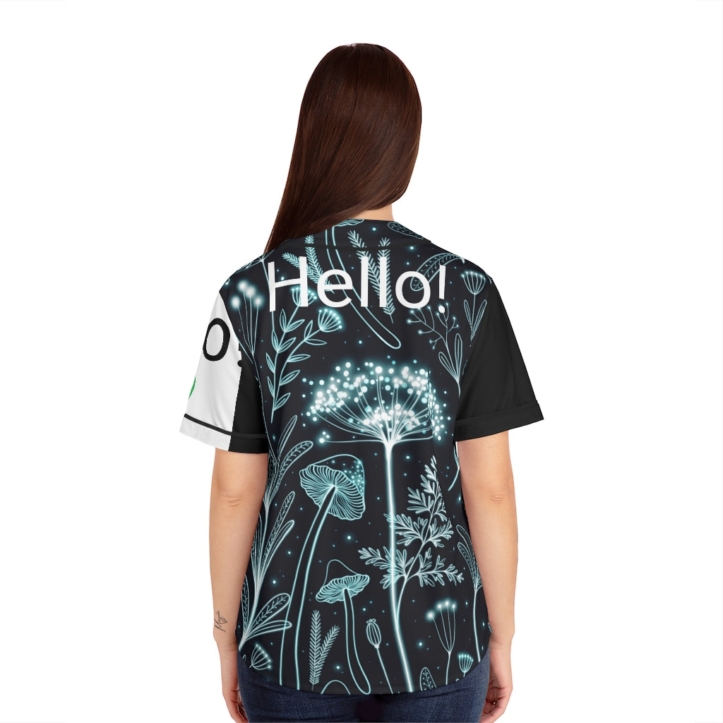 Women's Baseball Jersey (AOP)