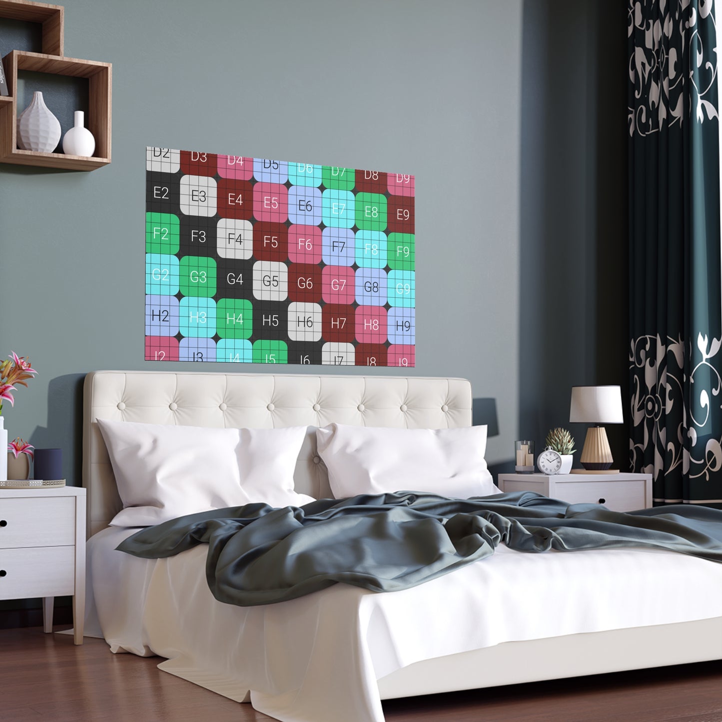 Indoor and Outdoor Silk Posters