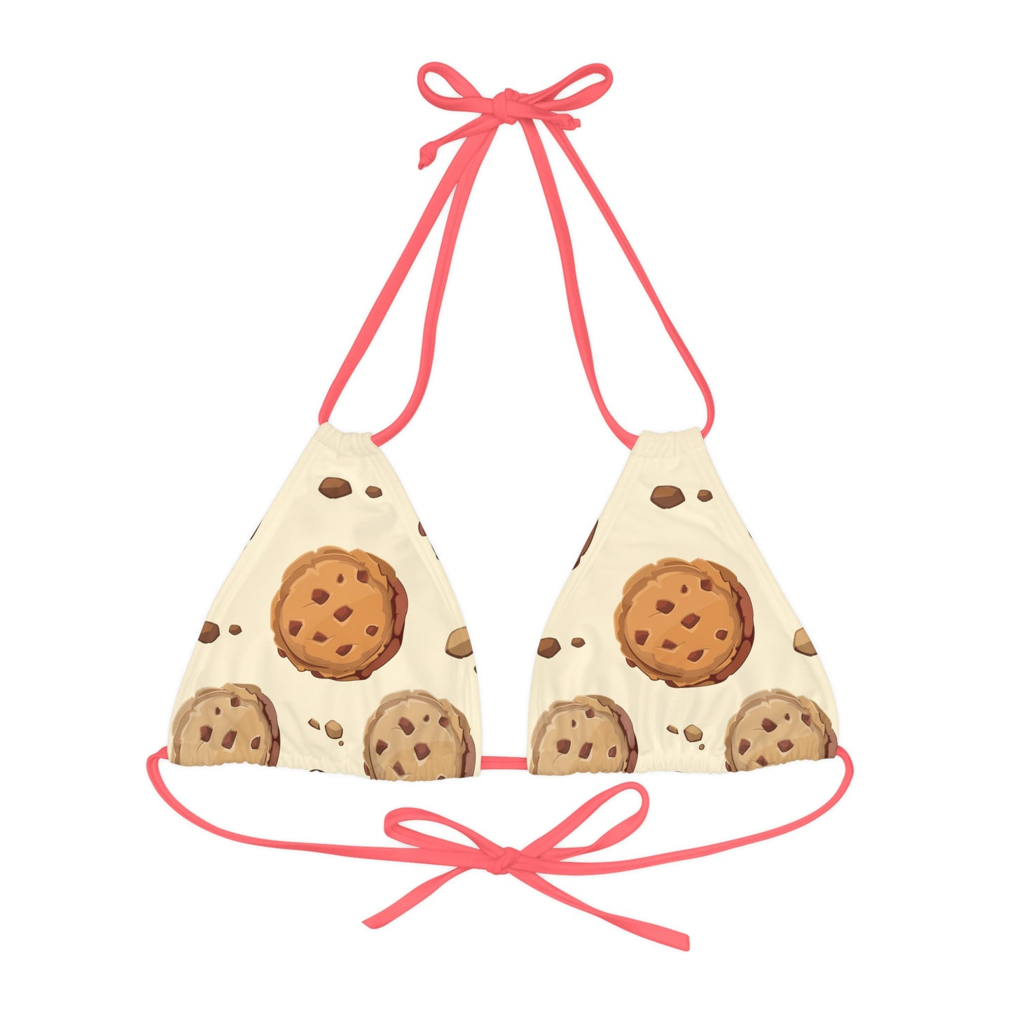 Strappy Triangle Bikini Top