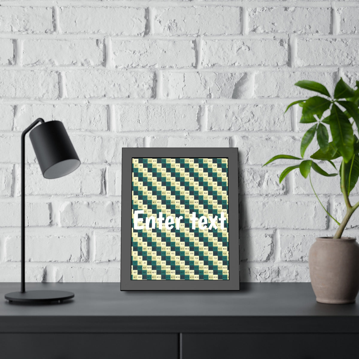 Framed Paper Posters