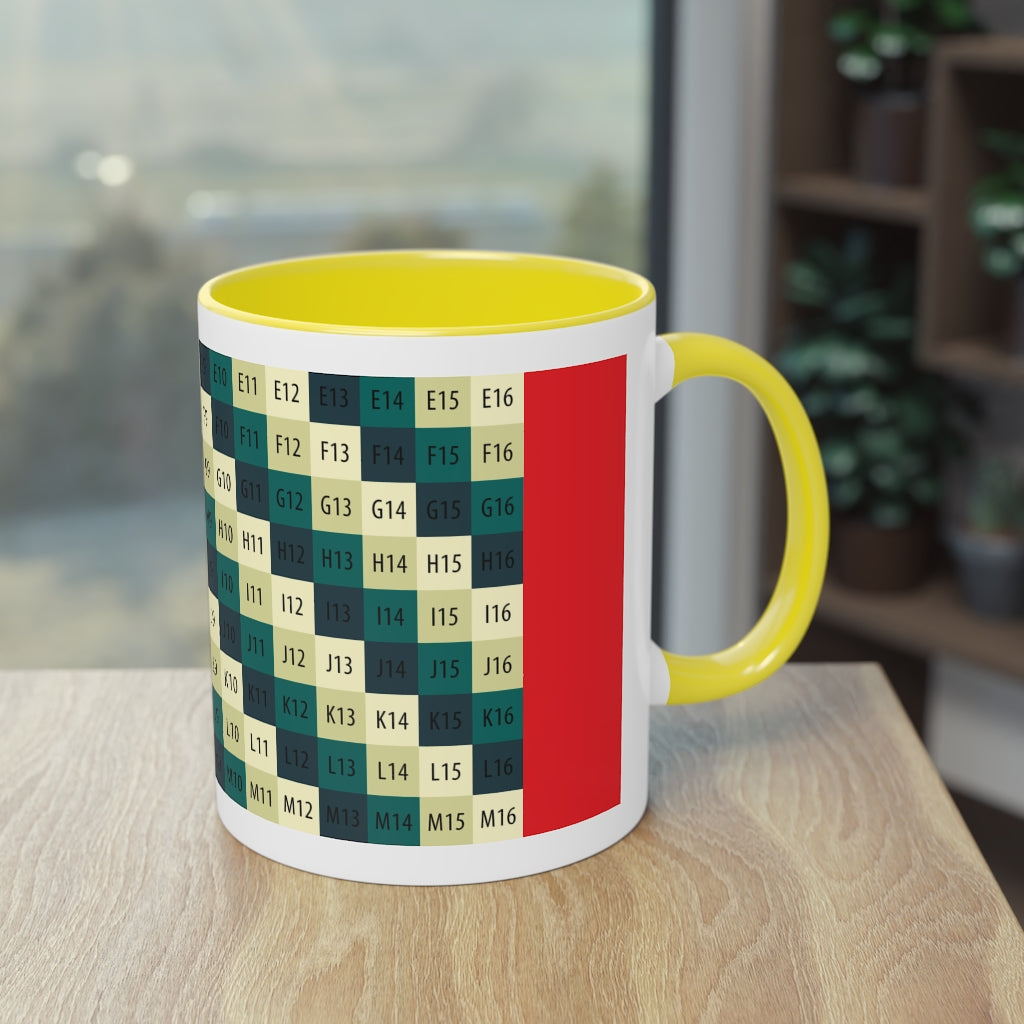Two-Tone Coffee Mug, 11oz
