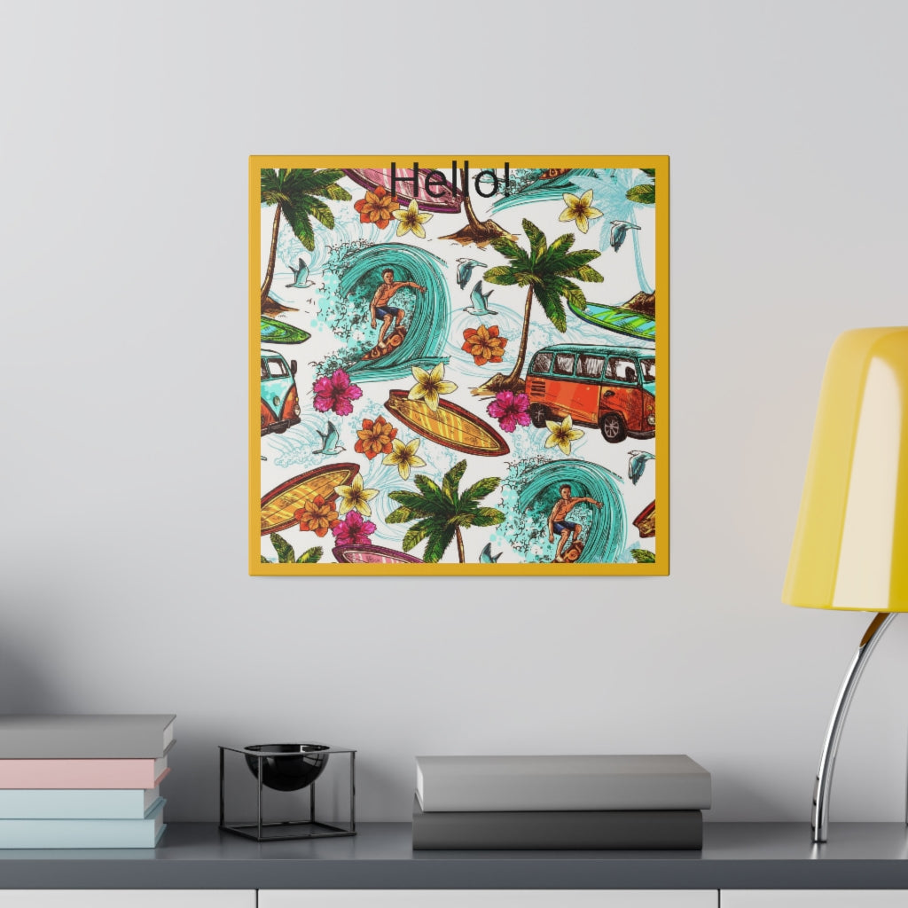 Matte Canvas, Stretched