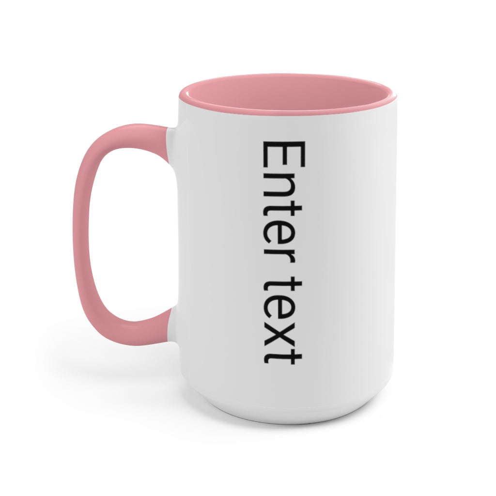 Two-Tone Coffee Mugs, 15oz