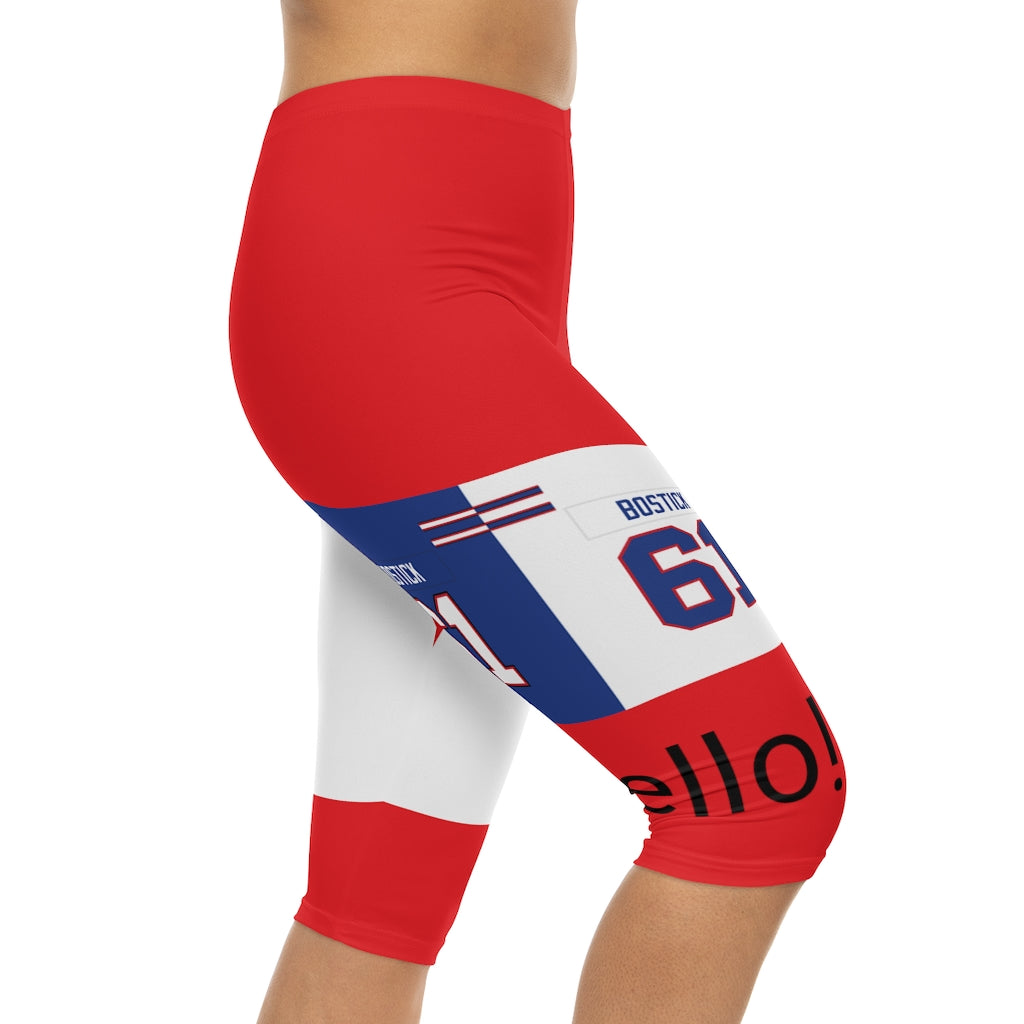 Women’s Capri Leggings (AOP)
