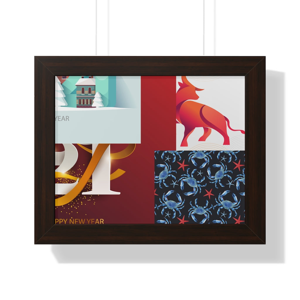 Framed Horizontal Poster