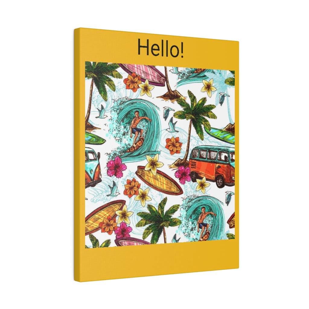 Matte Canvas, Stretched