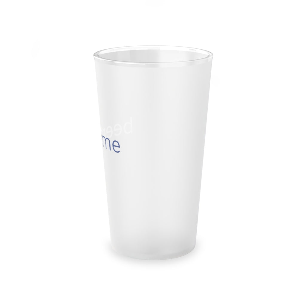 Frosted Pint Glass, 16oz