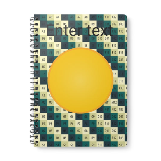 Wirobound Softcover Notebook, A5