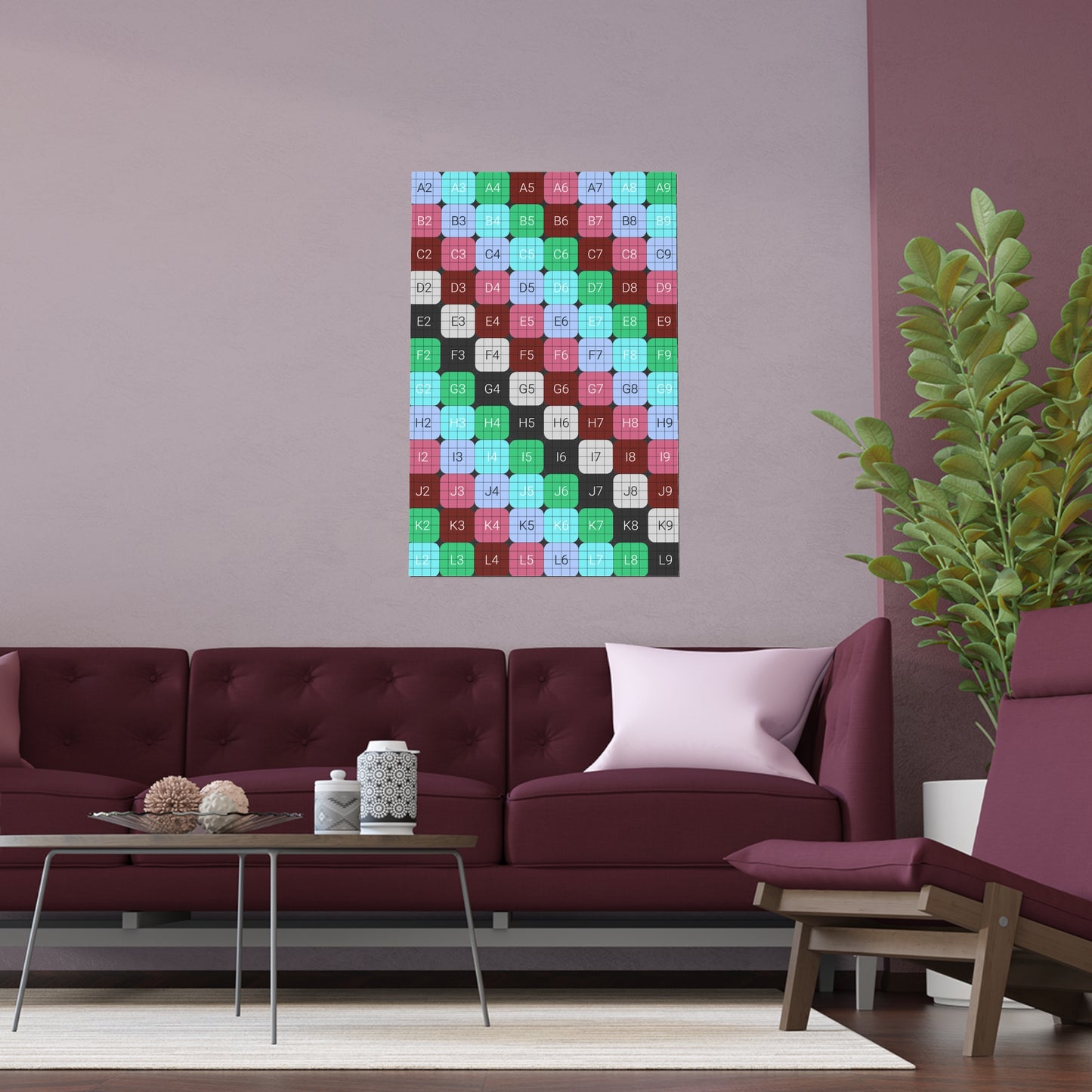 Indoor and Outdoor Silk Posters