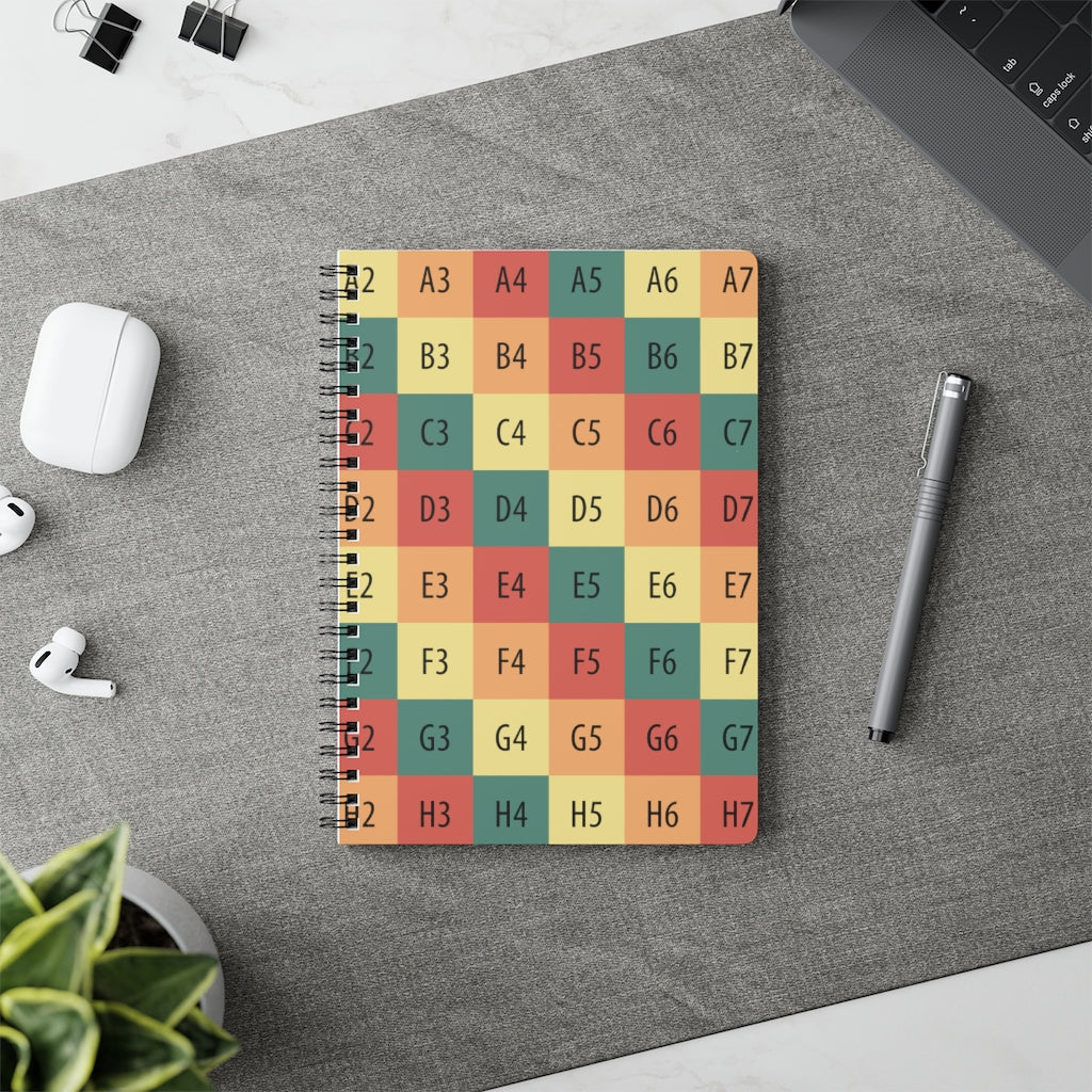 Wirobound Softcover Notebook, A5