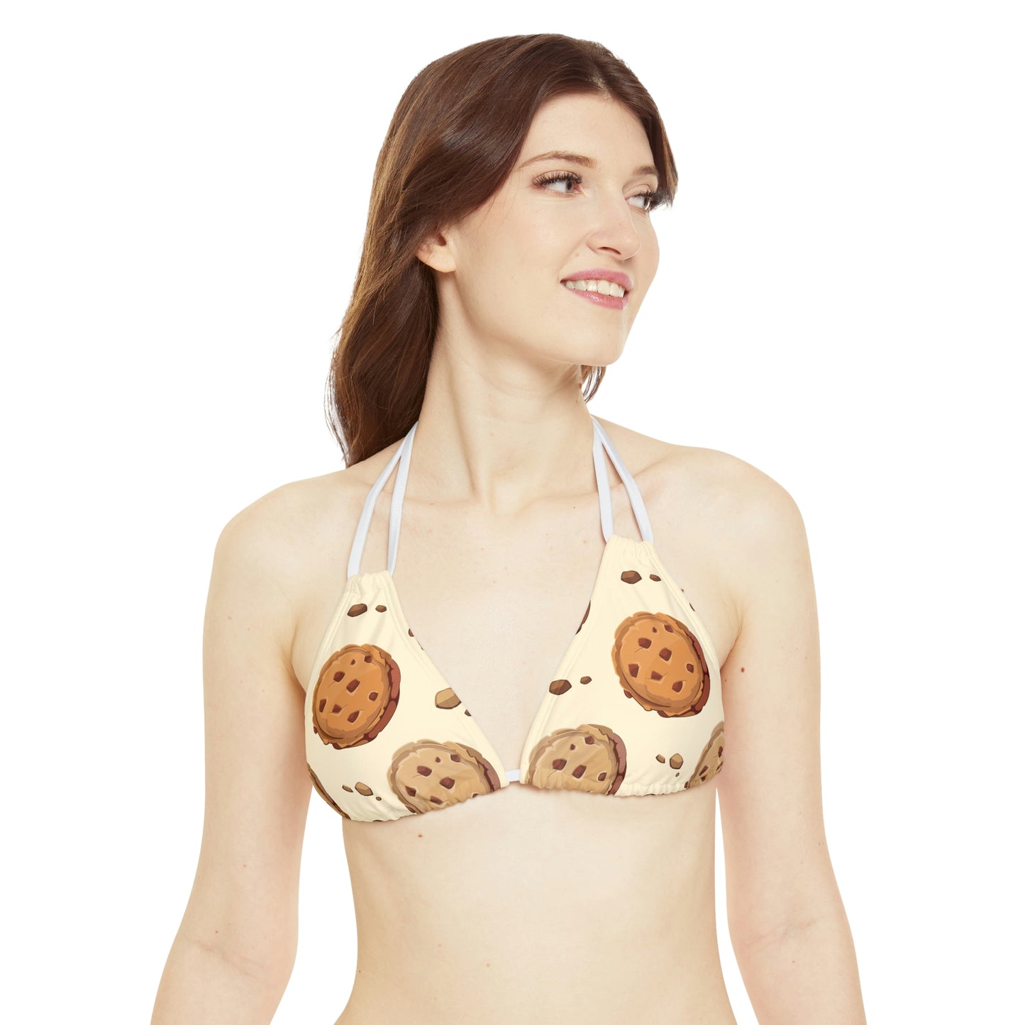 Strappy Triangle Bikini Top