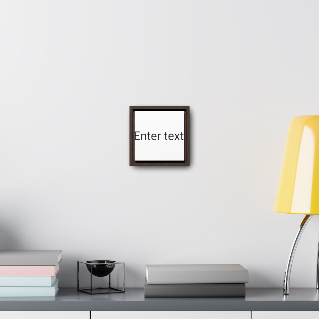 Gallery Canvas Wraps, Square Frame