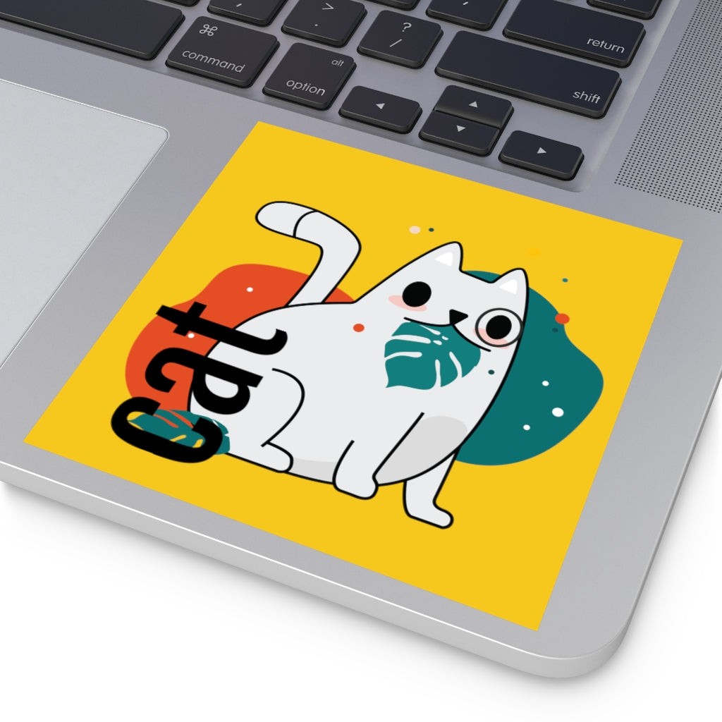 Square Stickers, Indoor/Outdoor