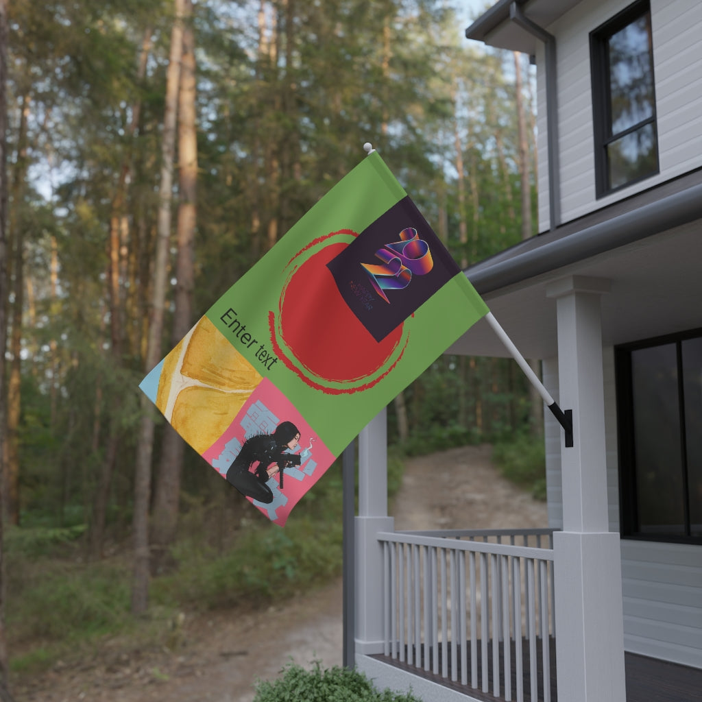 Garden House Flag, Big