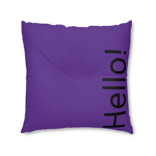 Tufted Floor Pillow, Square