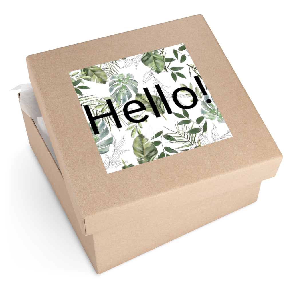 Laminate Stickers, Square