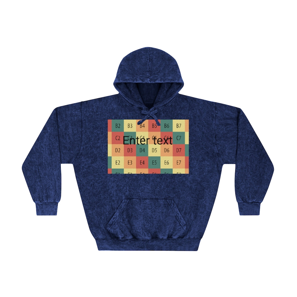 Unisex Mineral Wash Hoodie