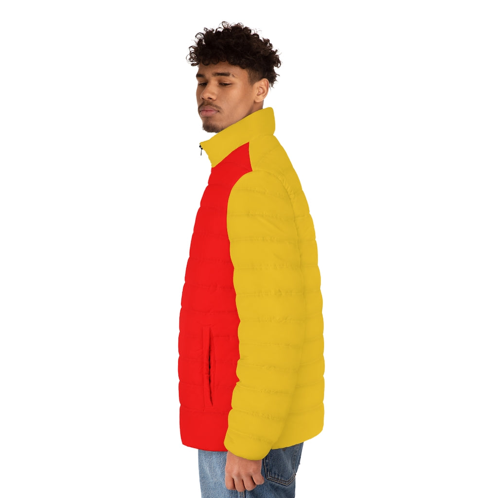 Men's Puffer Jacket (AOP)