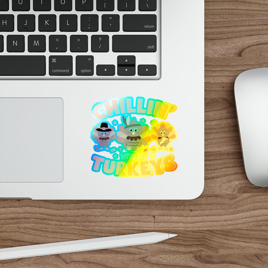 Holographic Die-cut stickers