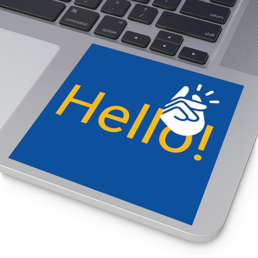 Square Stickers, Indoor/Outdoor