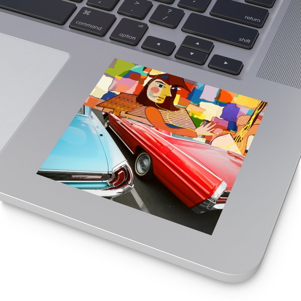 Laminate Stickers, Square