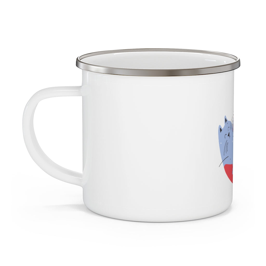 dan test - Enamel Camping Mug