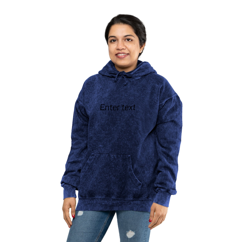 Unisex Mineral Wash Hoodie
