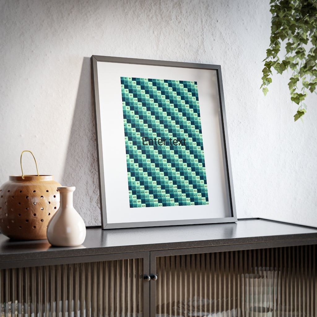 Framed Poster, Matte